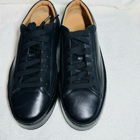NEW John Varvatos Low Reed Sneakers , Size 9.5 BLACK - Picture 3 of 11